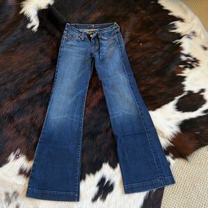 7 for All Mankind trouser/flare jeans, size 26